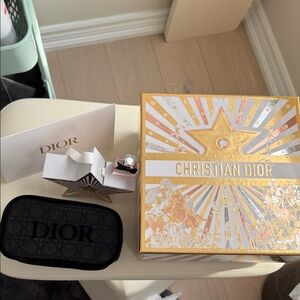 Dior Star-Themed Gift Set with Gold and Black